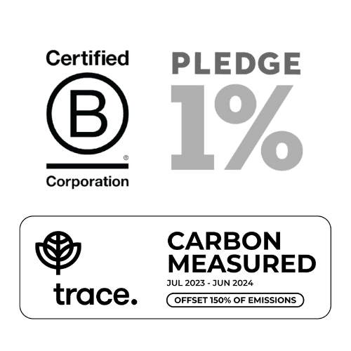 Certified B Corp | Pathzero - Carbon Neutral Company | Pledge 1%