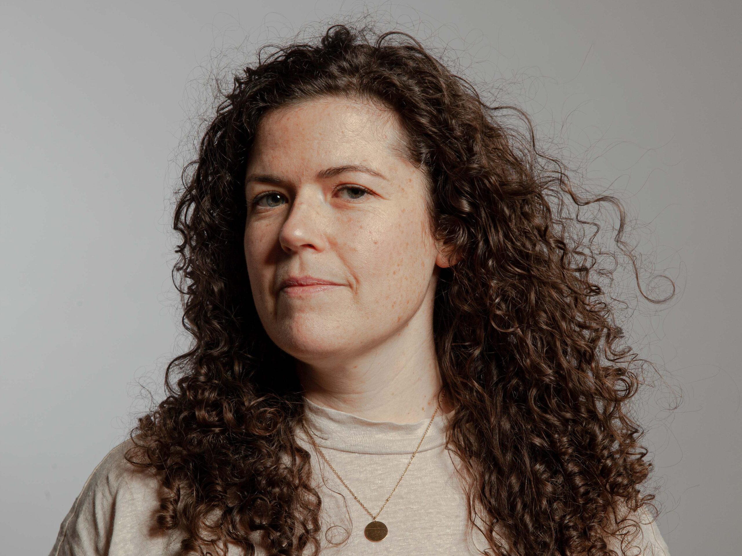 Woman looking at camera