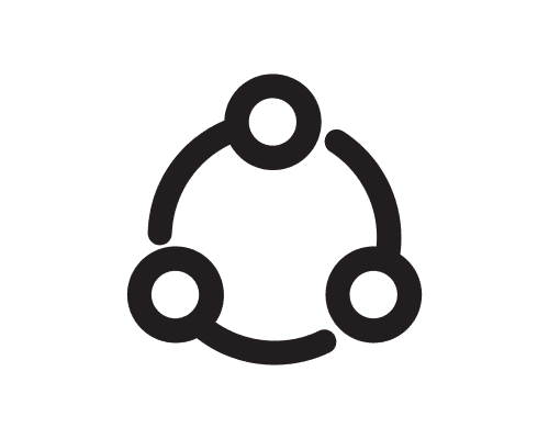 Icon representing community connection